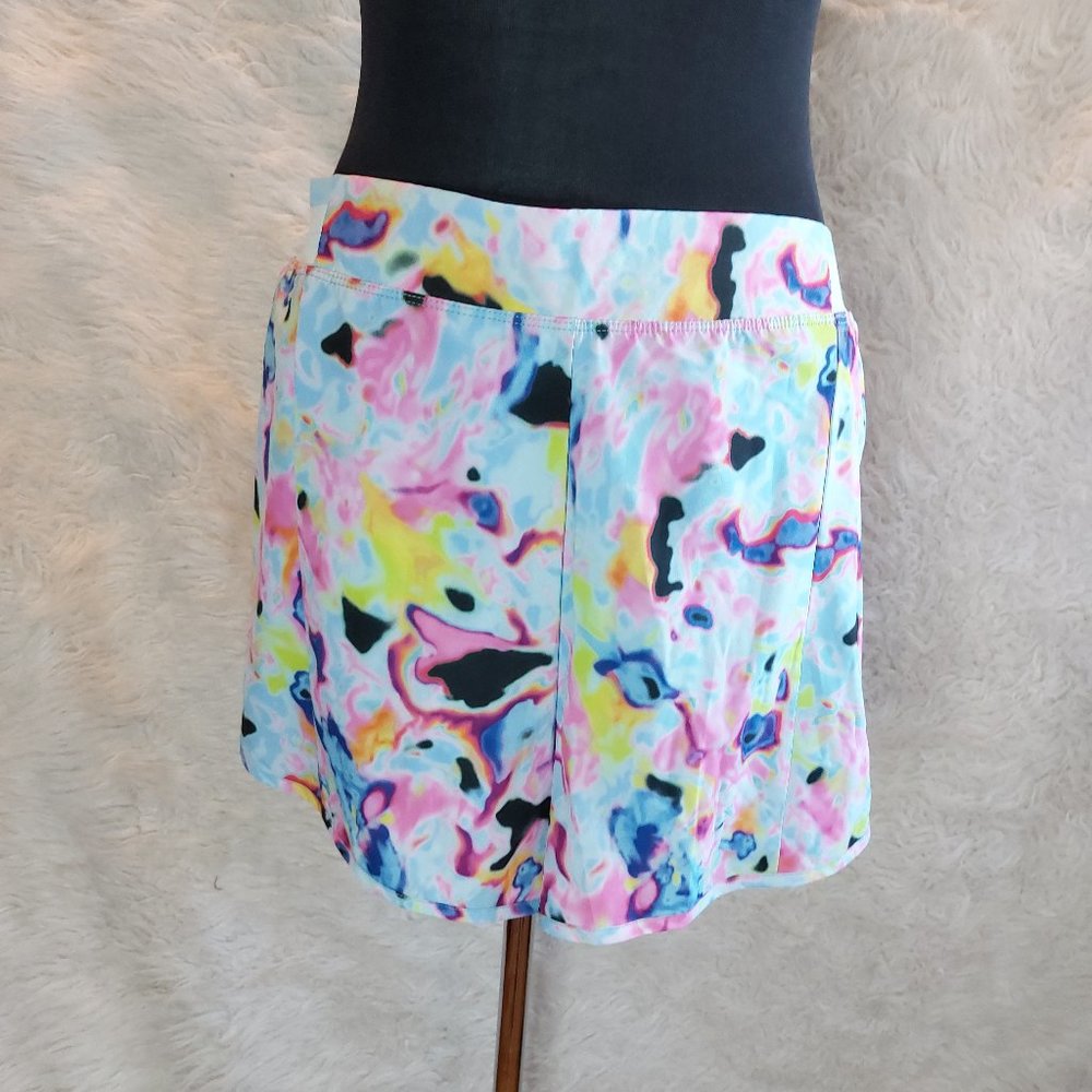 Athletic Works Women's Multi Colour Running Shorts Size L
